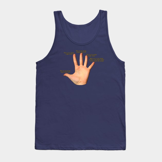 This Little Piggy - Lord of the Rings Tank Top by Shirt for Brains